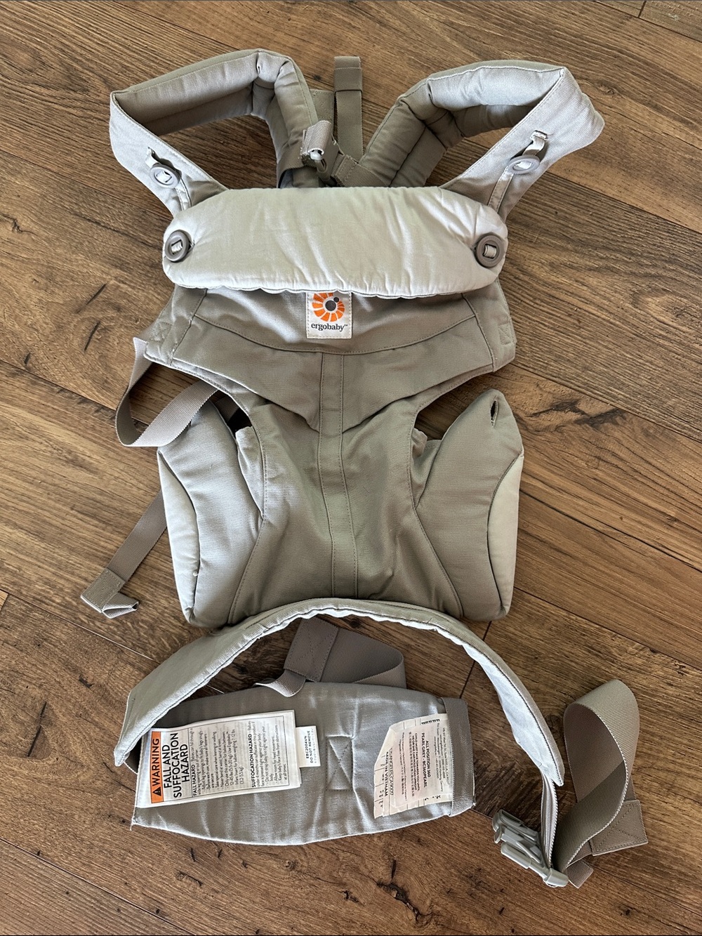 Ergobaby All Position 360 Carrier Bib Style - Pearl Gray